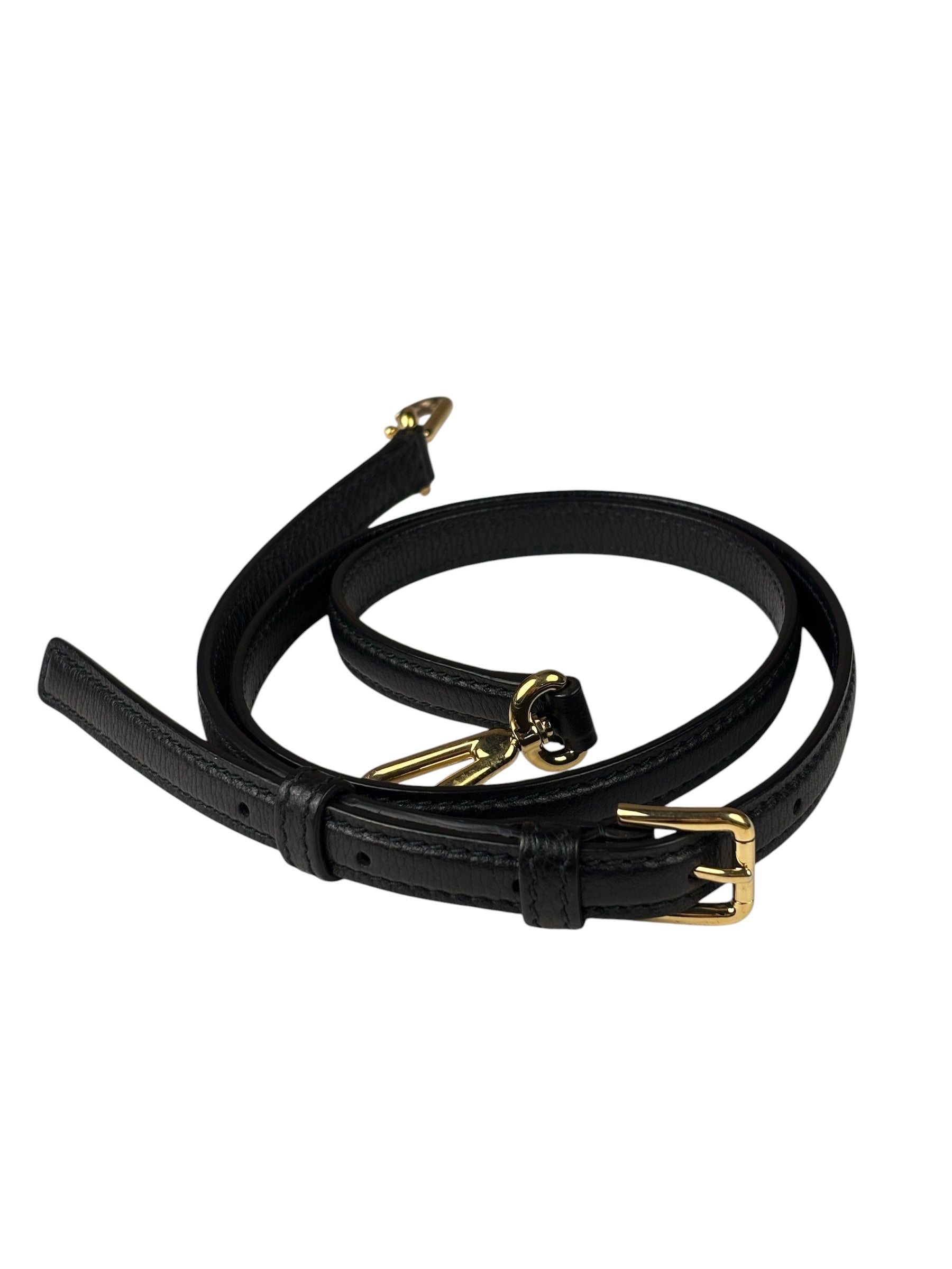 Dolce & Gabbana Black Patent Leather Borsa A Mano Two-Way Bag