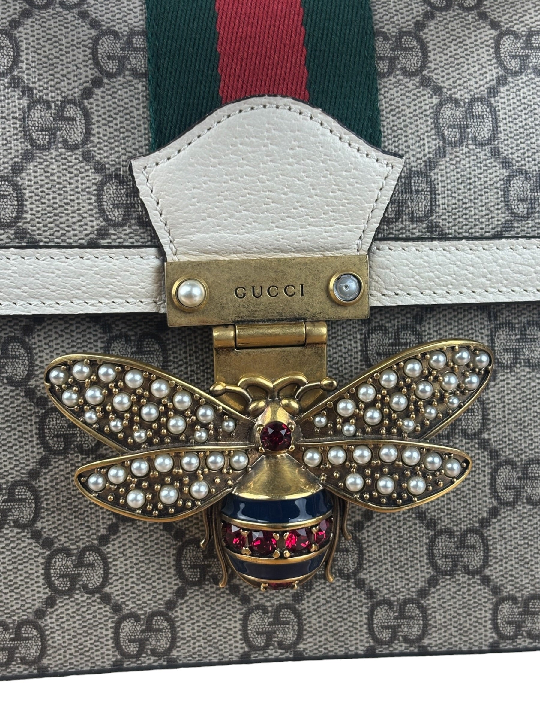 Gucci GG Supreme Monogram Queen Margaret Top Handle
