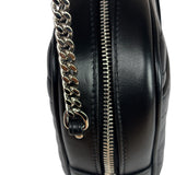 Yves Saint Laurent Black Leather Mini Lou Camera Bag