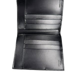 Prada Black Leather Bi-Fold Wallet