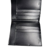 Prada Black Leather Bi-Fold Wallet
