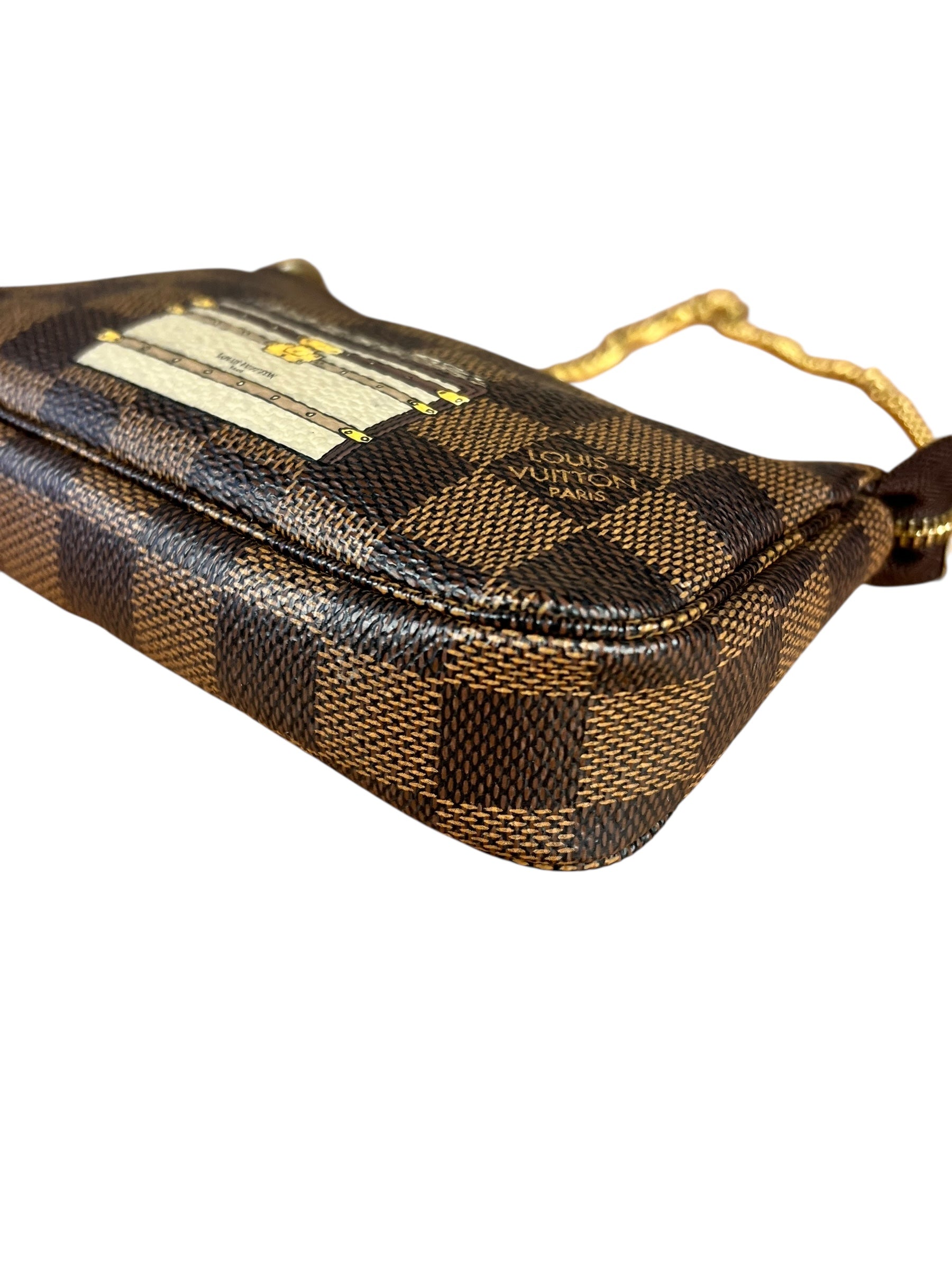 Louis Vuitton Damier Trunks and Locks Mini Pochette