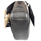 Coach Black Pebbled Leather Lucas Crossbody Bag