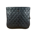 Chanel Black Quilted Leather Uniform Chain Crossbody 2018