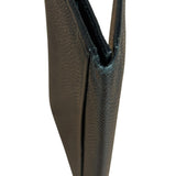 Bvlgari Black Grained Leather Bifold Card Holder