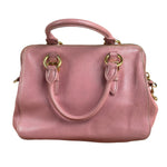 Miu Miu Pink Leather Two-Way Bag