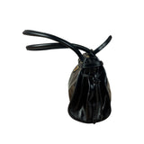 Prada Calfskin Bonnie Shoulder Bag Black