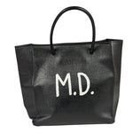 Balenciaga Black Leather Small Shopping Two-Way Tote