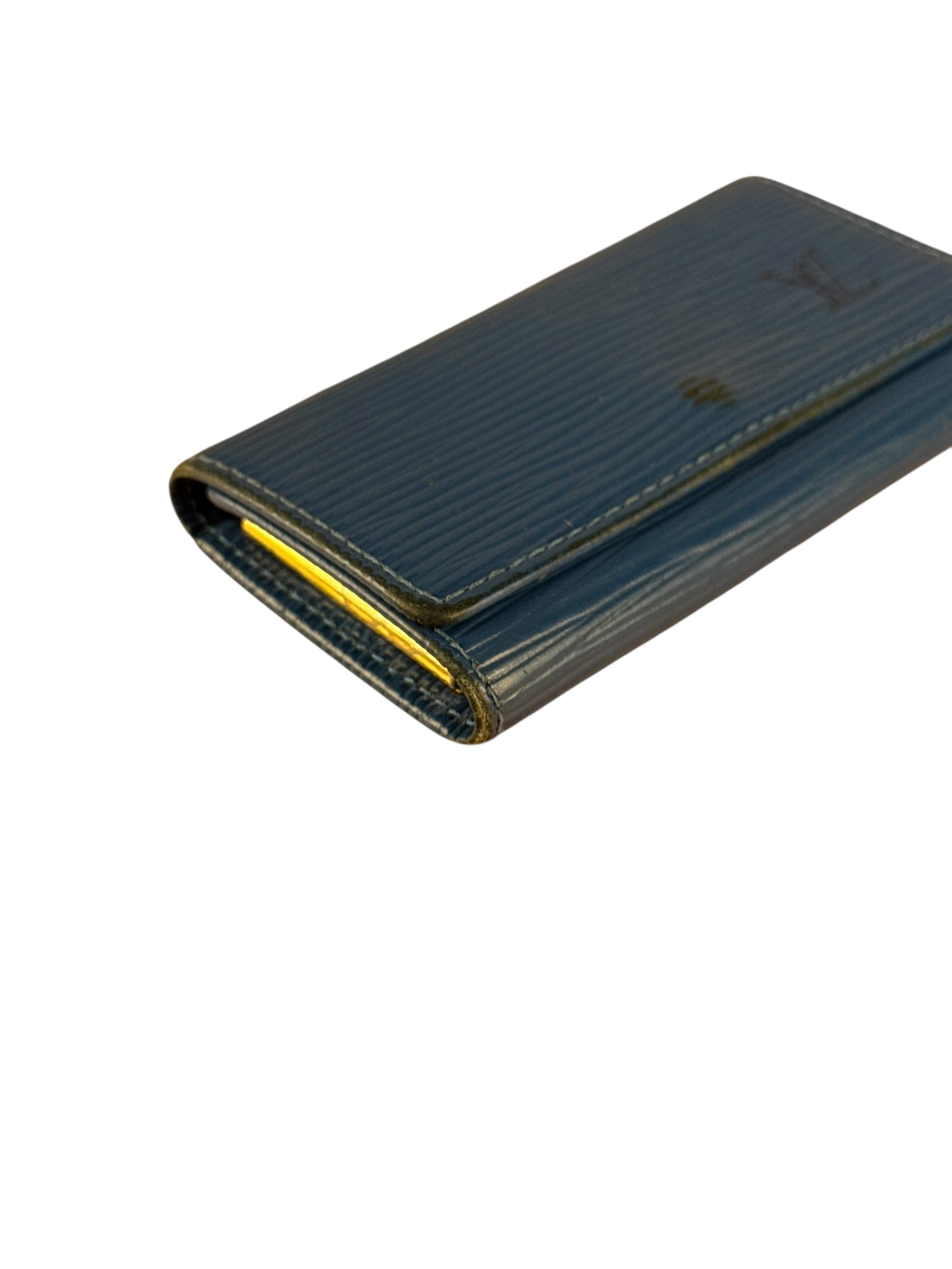 Louis Vuitton Blue Epi Keyholder