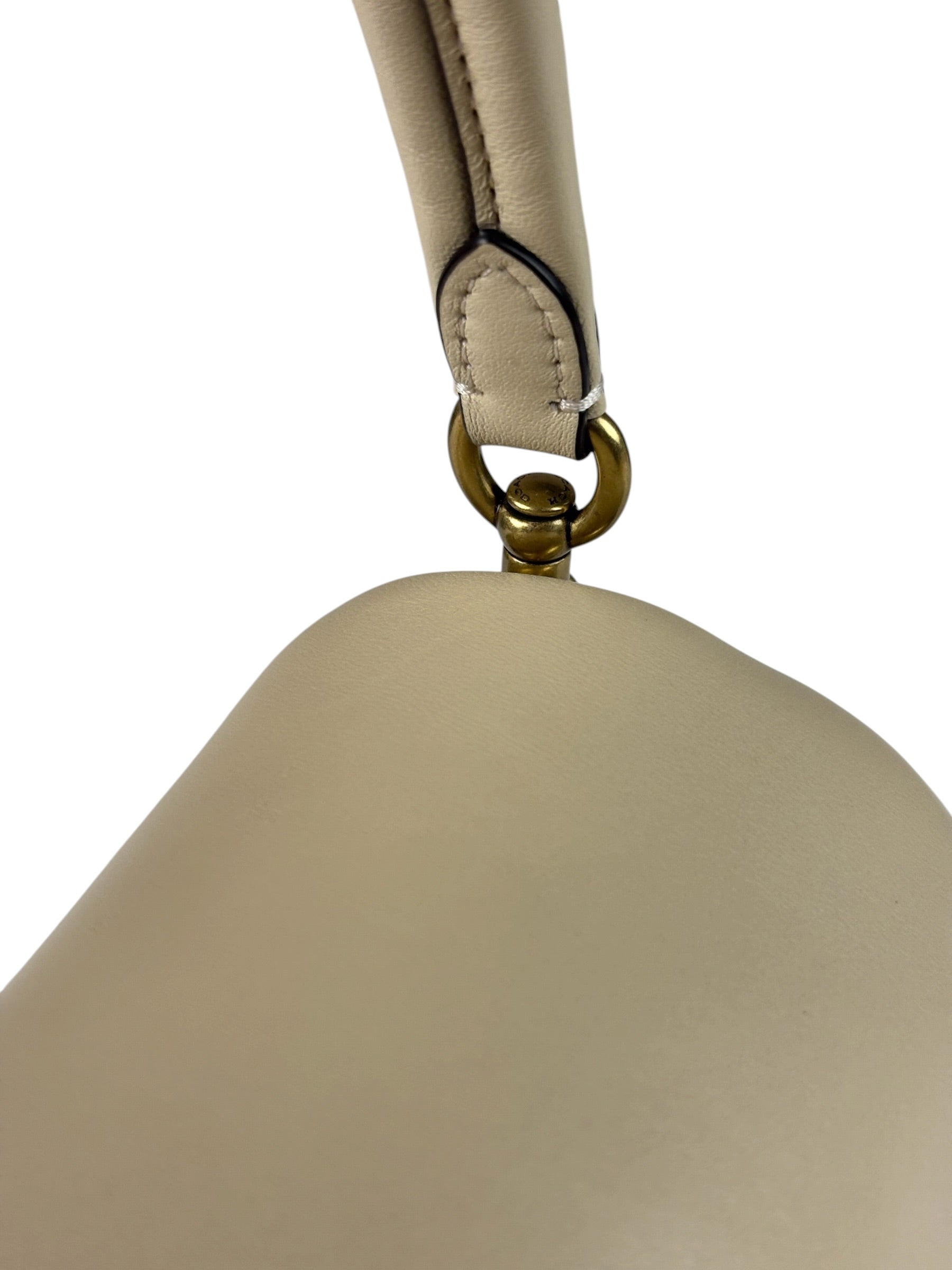 Coach Beige Leather Pillow Tabby 26 Shoulder Bag