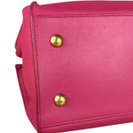 Saint Laurent Classic Y Cabas Fuchsia 2Way Handbag