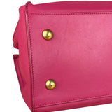 Saint Laurent Classic Y Cabas Fuchsia 2Way Handbag