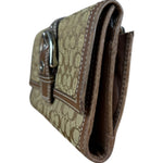 Coach Vintage Signature C Long Wallet Brown