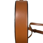 Celine Cuir Triomphe Oval Crossbody Brown