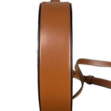 Celine Cuir Triomphe Oval Crossbody Brown