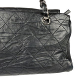 Chanel Black Calfskin Ritz Flap Bag 2007