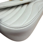 Louis Vuitton White Leather New Wave Multi Crossbody Pochette