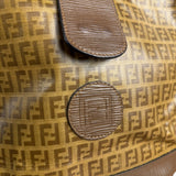 Fendi Vintage Zucca FF Bucket Shoulder Bag