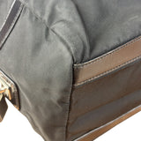 Prada Vintage Black Nylon/Patent Shoulder Bag