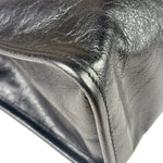 Gucci Black Leather Zip Clutch