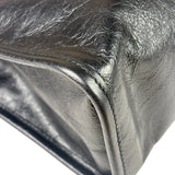 Gucci Black Leather Zip Clutch