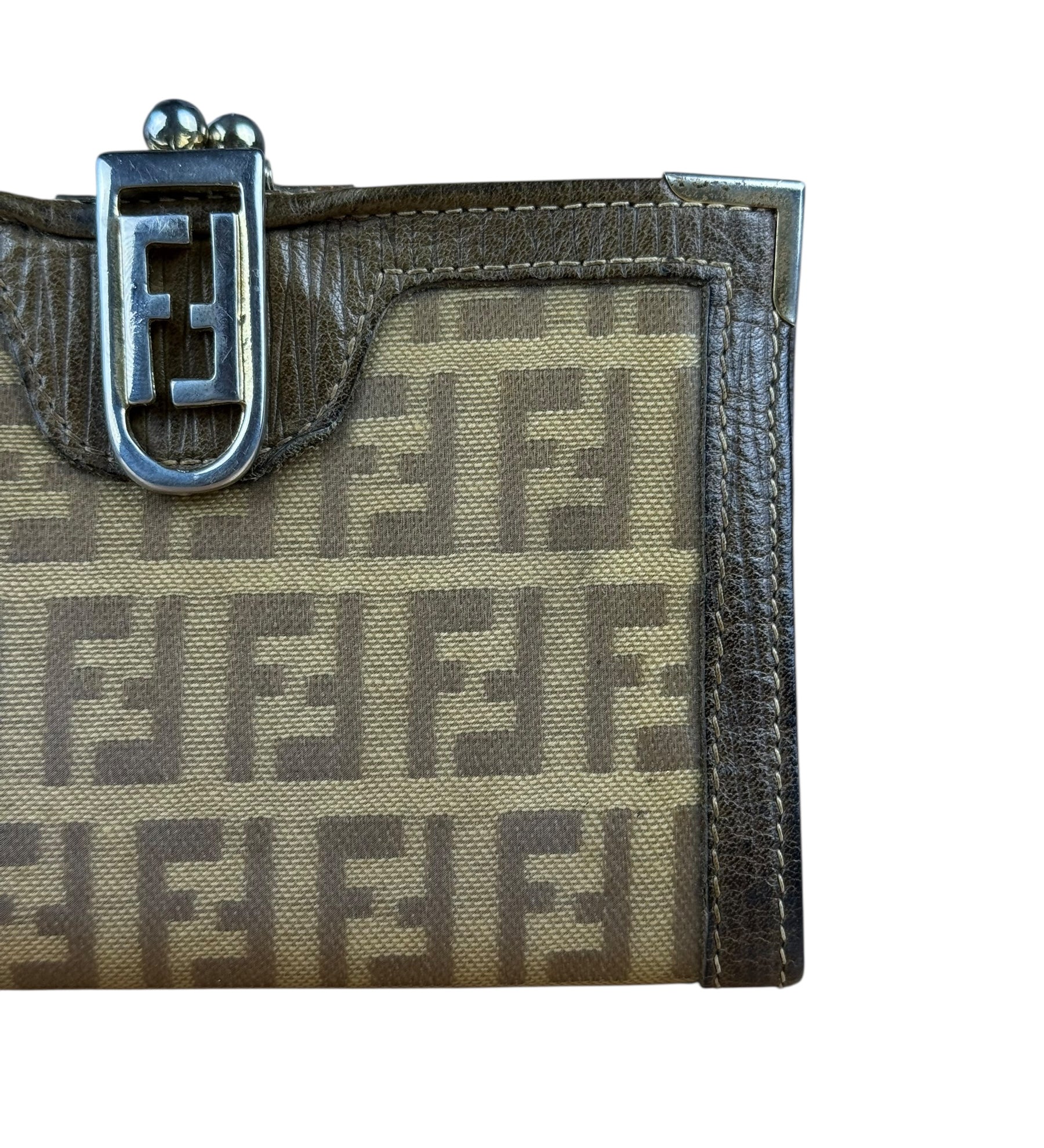 Fendi FF PVC Compact Wallet