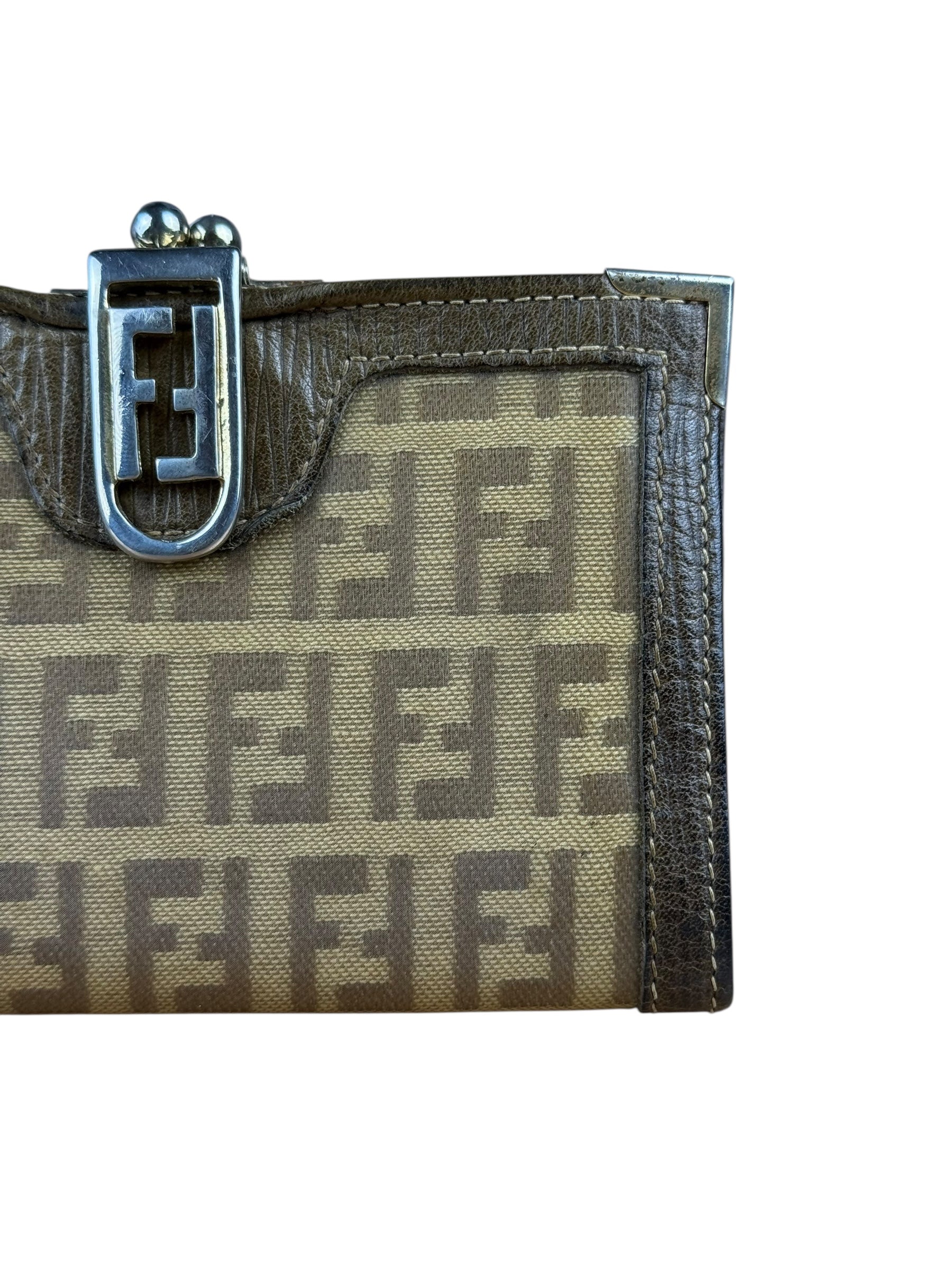 Fendi FF PVC Compact Wallet