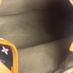 Louis Vuitton x Takashi Murukami Black Monogram Chrissie MM