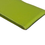 Hermes Green Chevre Mysore Diablo Card Holder