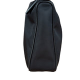 Prada Black Re-Nylon Saffiano Leather Crossbody Bag