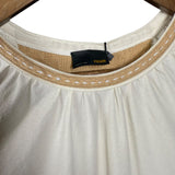 Fendi Embroidered Short Sleeve Top