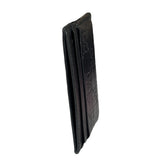 Gucci Black Leather GG Card Holder