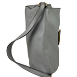 Fendi Grey Leather Flap Bag