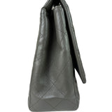 Chanel Grey Hue Caviar Quilted Jumbo Flap Bag 2010