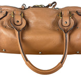 Chloe Vintage Tan Leather Paddington Shoulder Bag