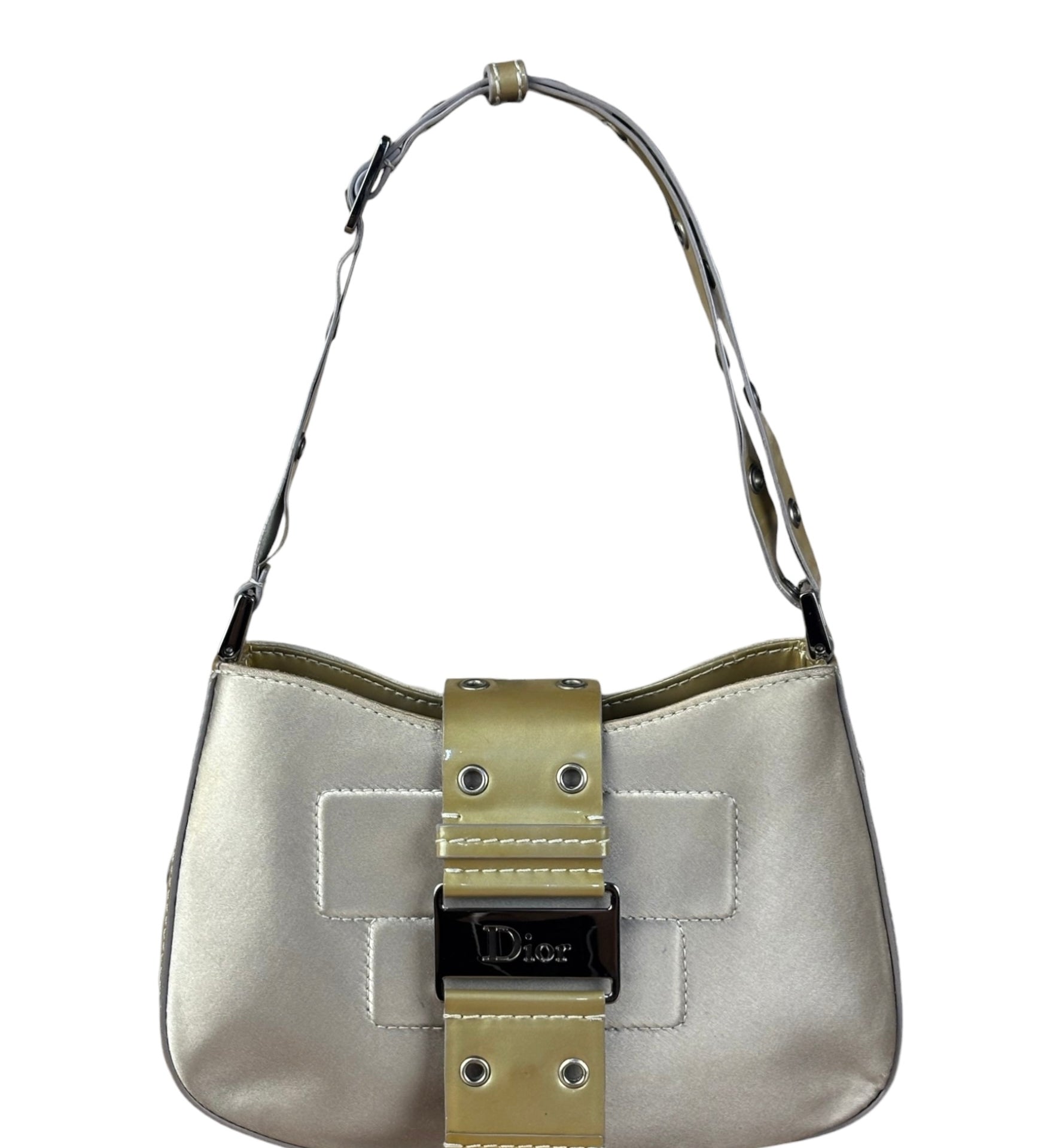 Christian Dior Mini Satin Street Hobo