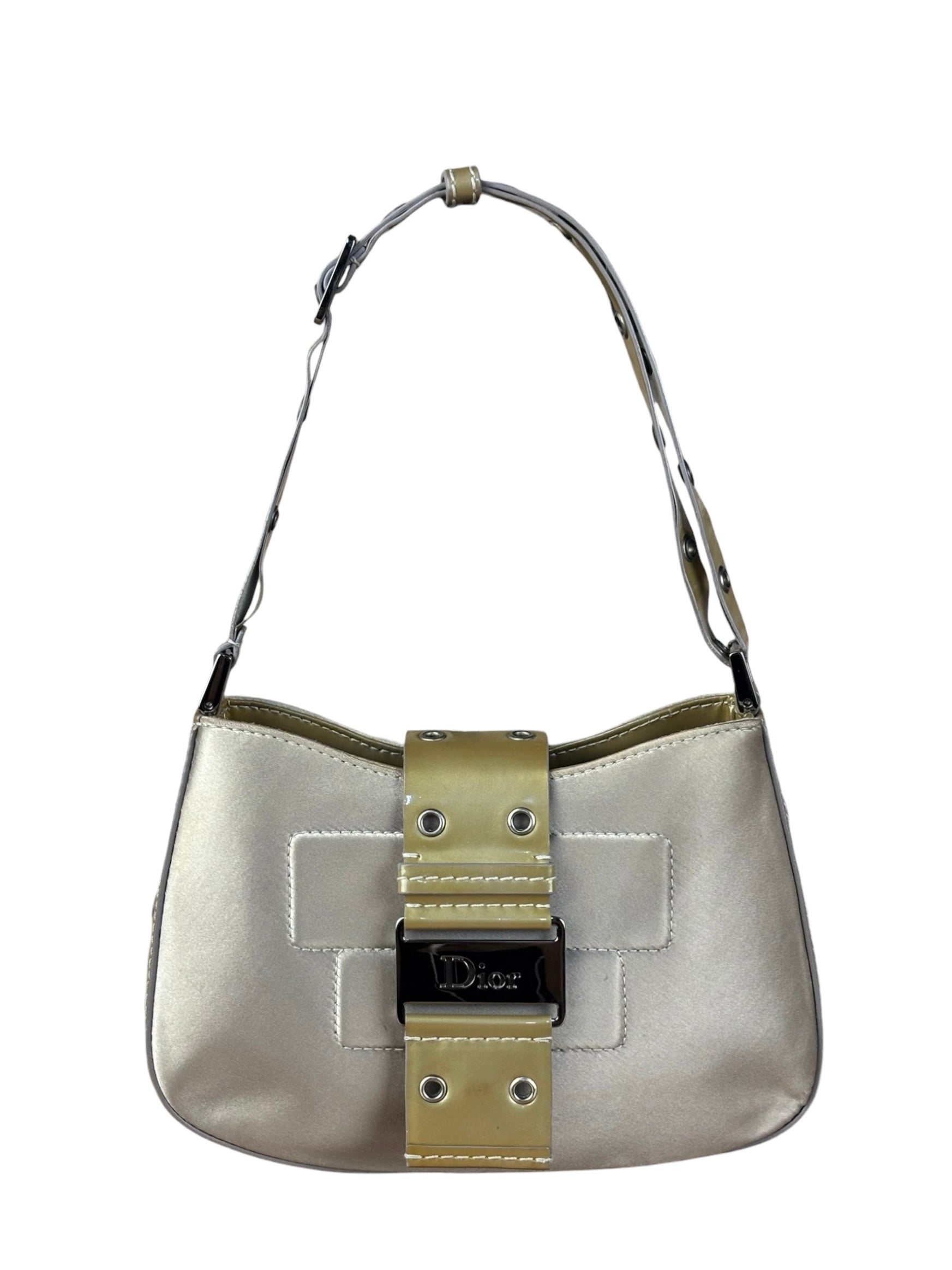 Christian Dior Mini Satin Street Hobo