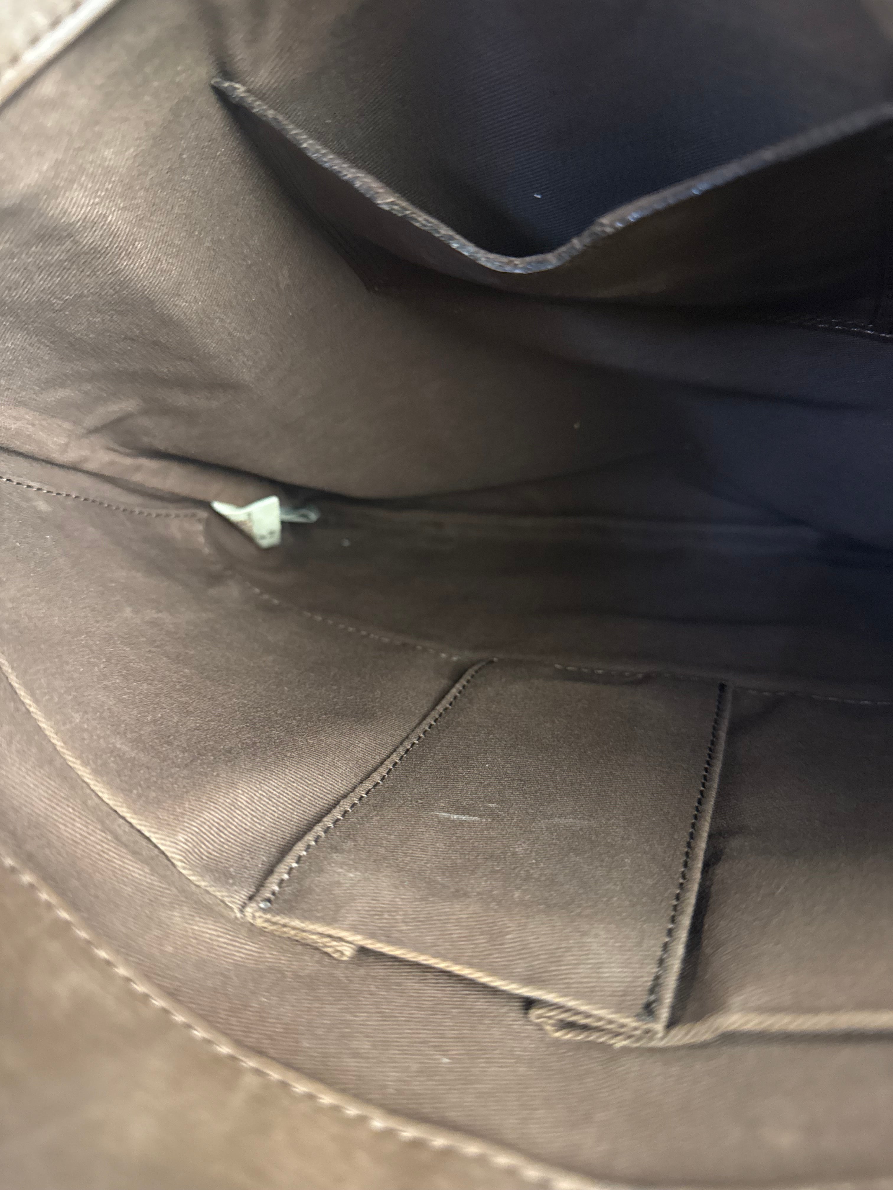 Burberry Blue Label Corduroy Leather Crossbody