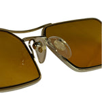 Vogue x Gigi Hadid Gold- Rectangular Sunglasses