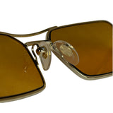 Vogue x Gigi Hadid Gold- Rectangular Sunglasses
