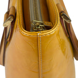 Louis Vuitton Yellow Vernis Houston Tote MM