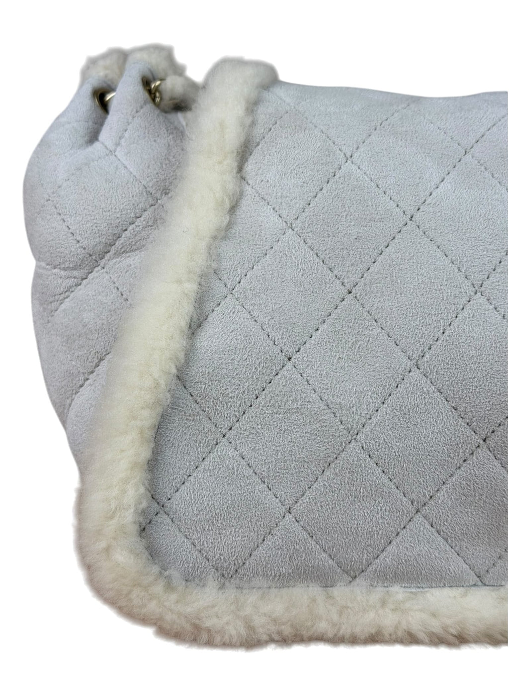 Chanel Shearling Accordion Flap Bag 2004