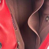 Chanel Red Quilted Leather Boy Flap Bag 2014