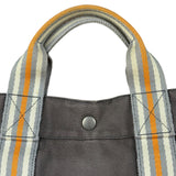 Hermes Grey Canvas Fourre Tout GM