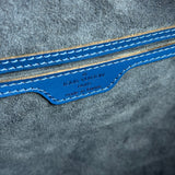 Louis Vuitton Blue Epi Soufflot Handbag