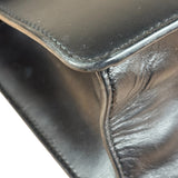 Gucci Black Leather Small Sylvie Shoulder Bag