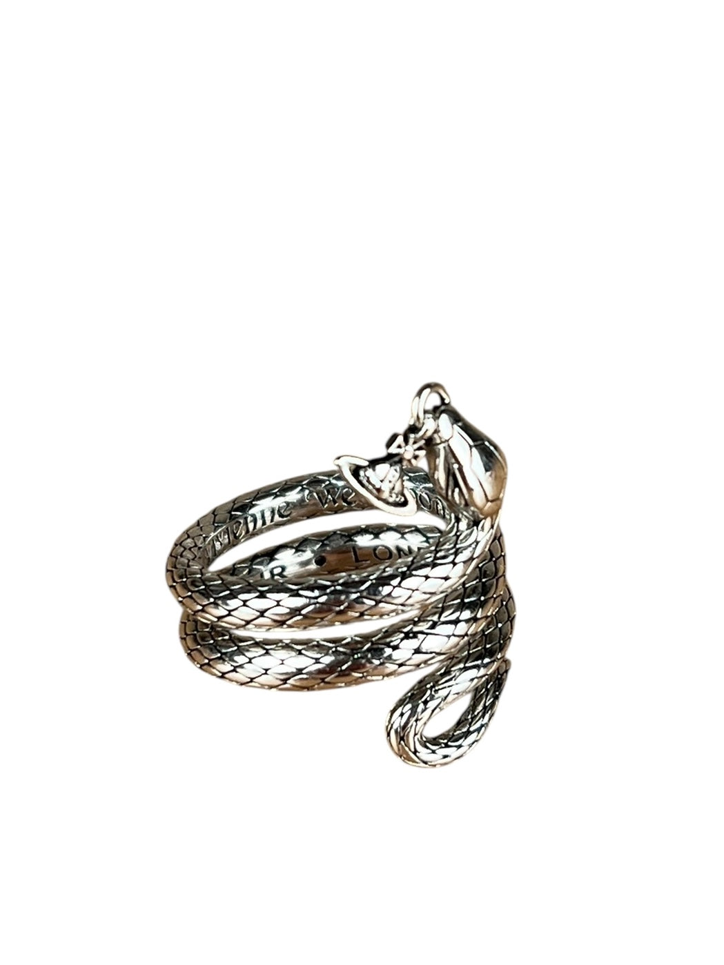 Vivienne Westwood Albane Snake 925 Silver Ring
