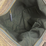 Balenciaga Vintage Distressed Purple Leather City Bag