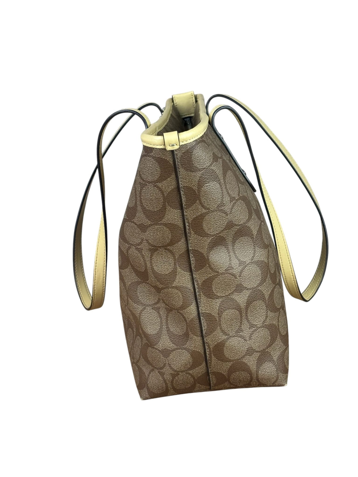 Coach Beige/Brown CC City Tote