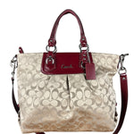 Coach Beige Signature C Tote Bag